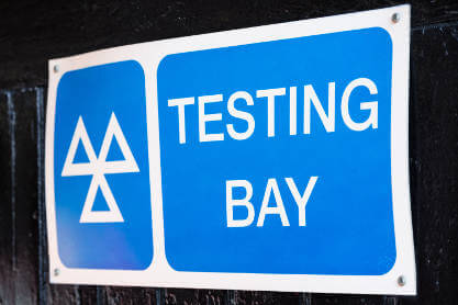 MOT-testing-bay-sign